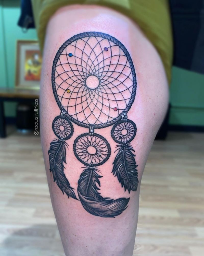 30 Superb Dreamcatcher Tattoos to Get Inspired