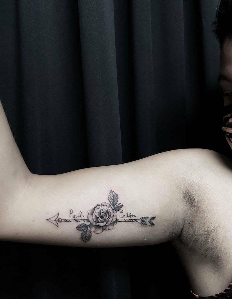 30 Pretty Arrow Tattoos Improve Your Temperament