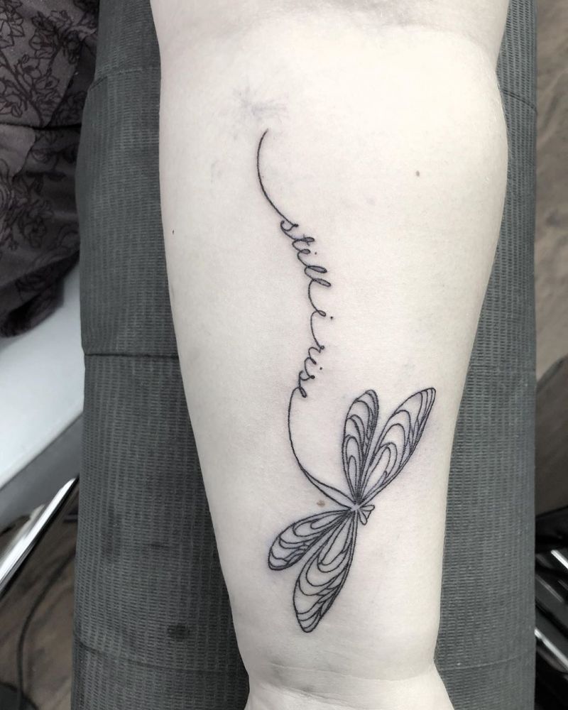 30 Pretty Dragonfly Tattoos You Will Love