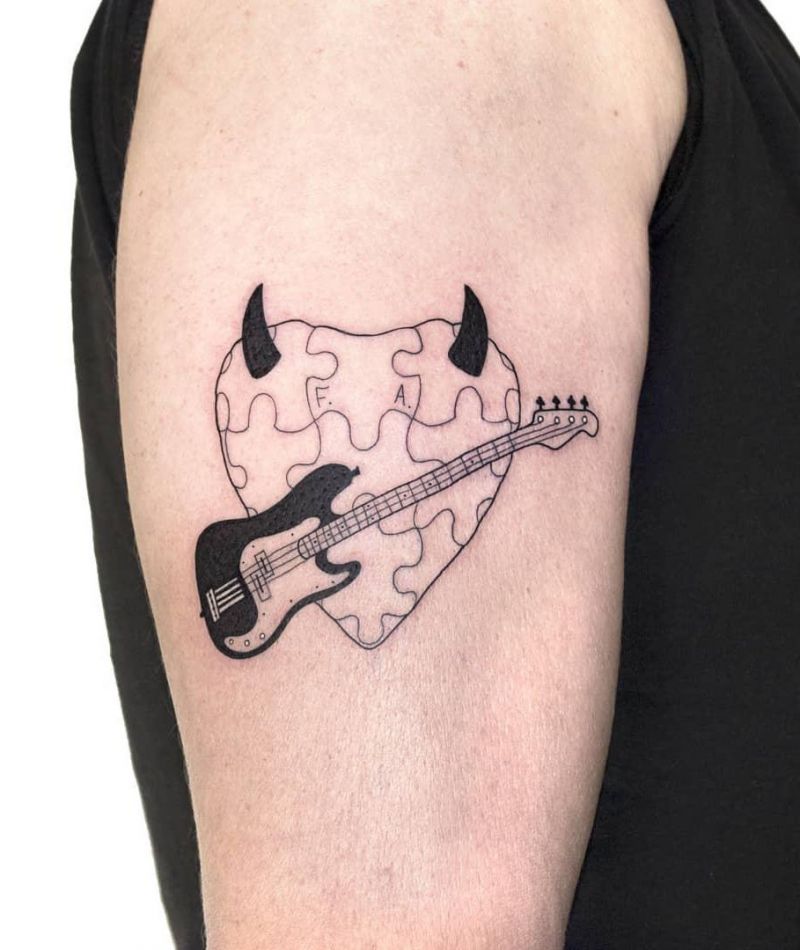 30 Pretty Music Tattoos to Inspire You