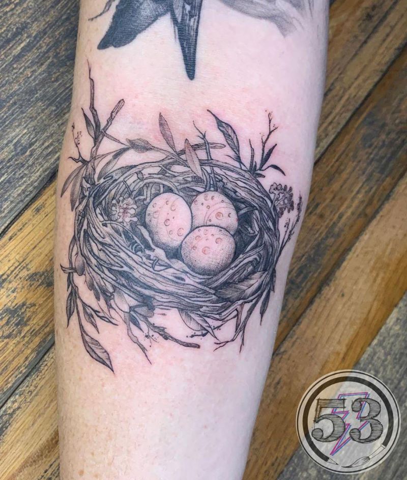 30 Pretty Nest Tattoos You Must Try