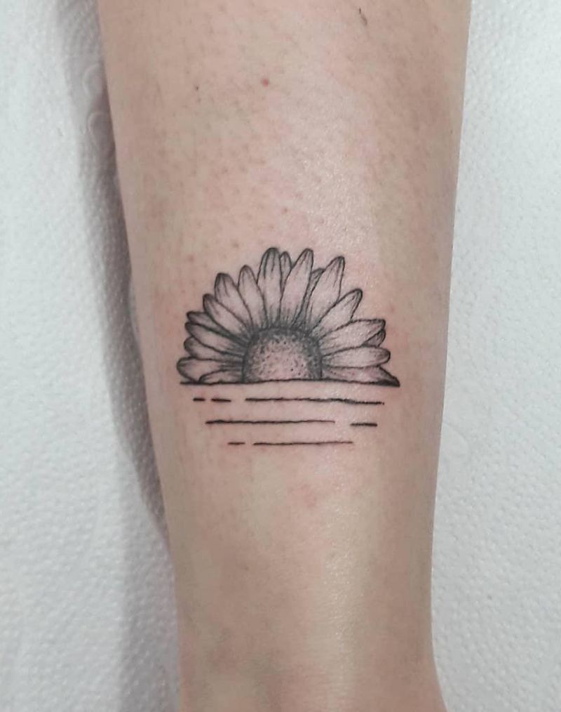 30 Pretty Sunflower Tattoos Improve Your Temperament