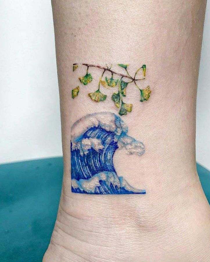 30 Pretty Water Tattoos You Will Love