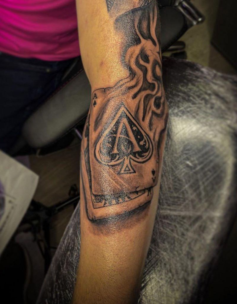 30 Pretty Ace of spades Tattoos to Inspire You