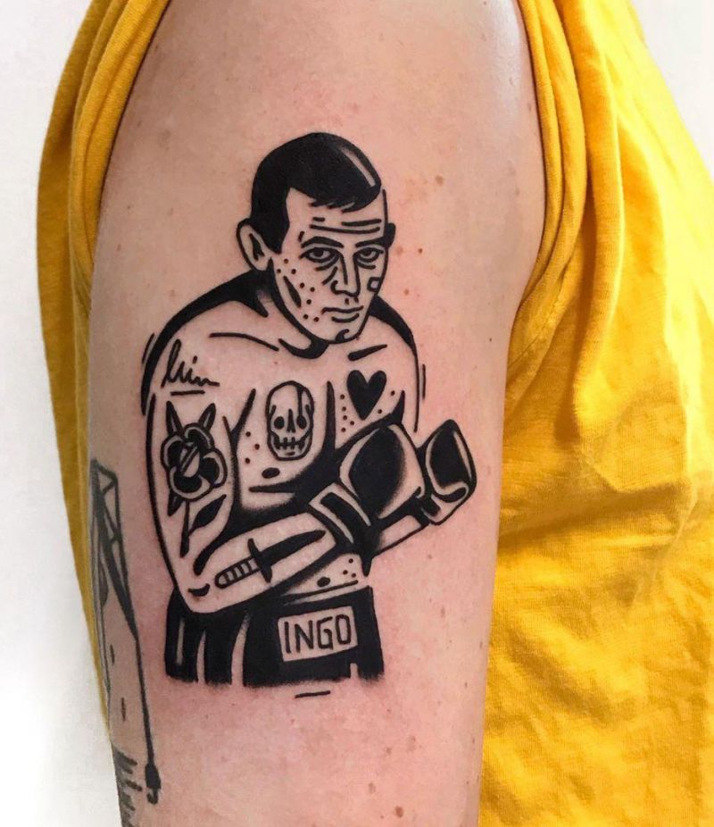 30 Pretty Boxing Tattoos Make You Strong