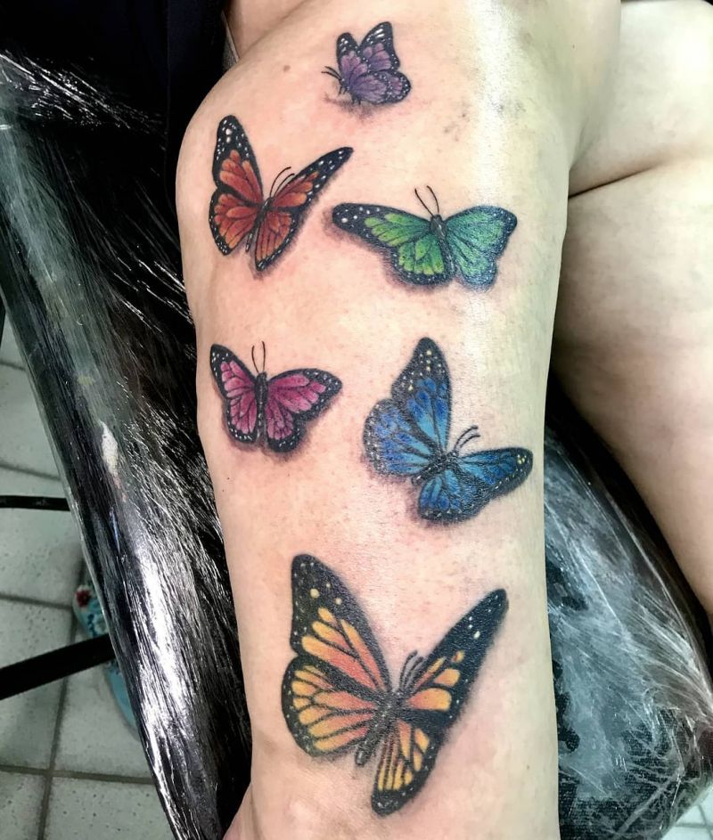 30 Pretty Butterfly Tattoos for Inspiration