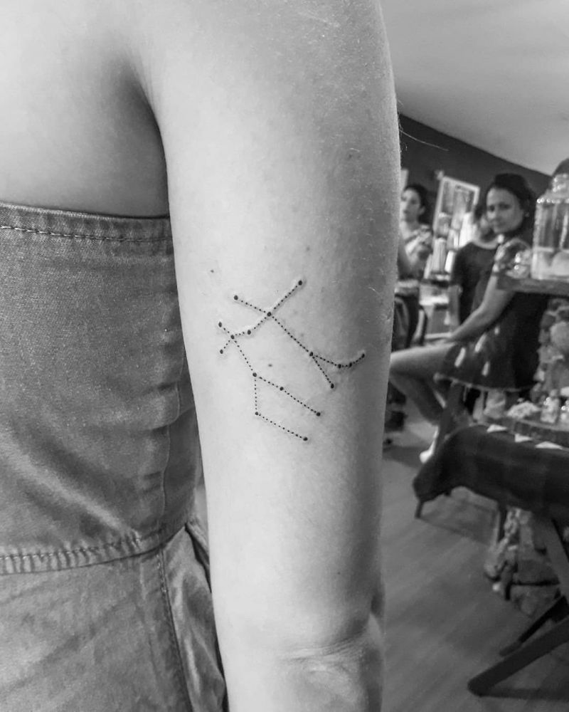 30 Pretty Constellation Tattoos to Inspire You