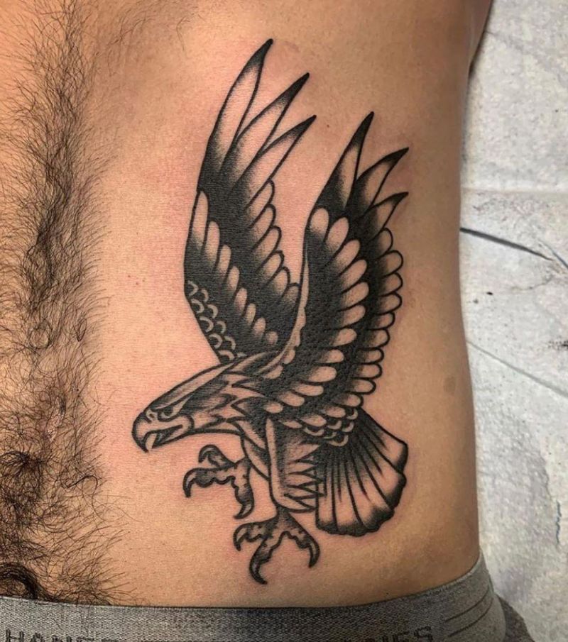 30 Pretty Eagle Tattoos Show Your Temperament