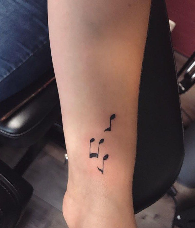 30 Unique Music Note Tattoos You Will Love