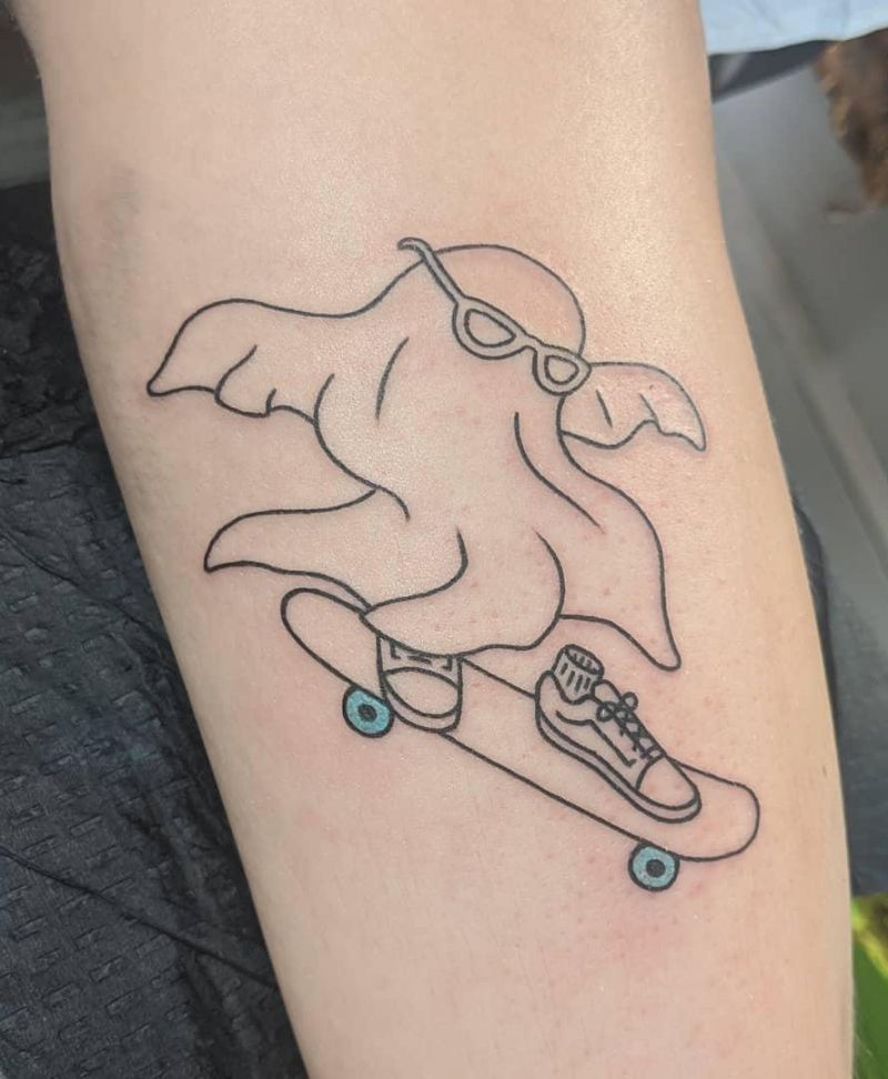 30 Pretty Skater Tattoos You Will Love