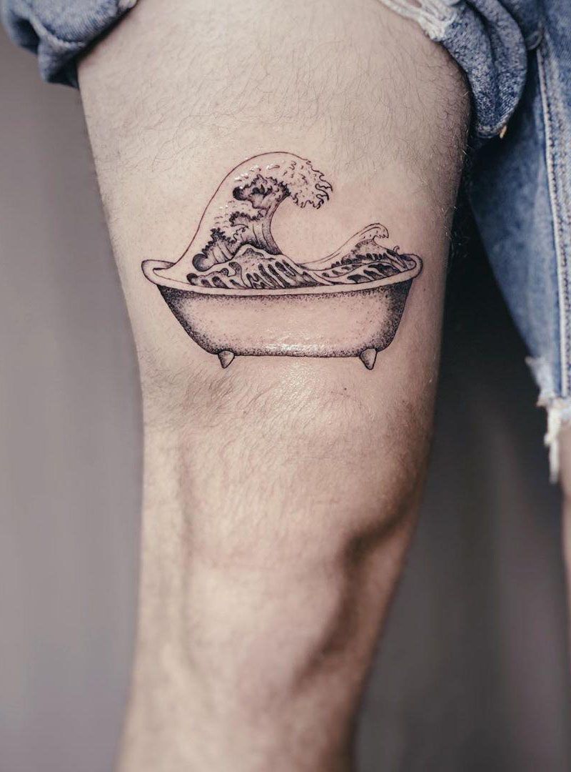30 Pretty Water Tattoos You Will Love