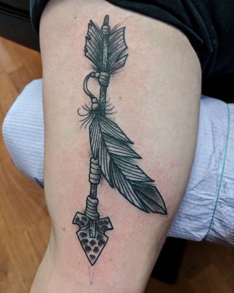 30 Pretty Arrow Tattoos Improve Your Temperament