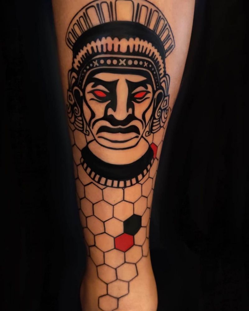 30 Pretty Aztec Tattoos You Must Try