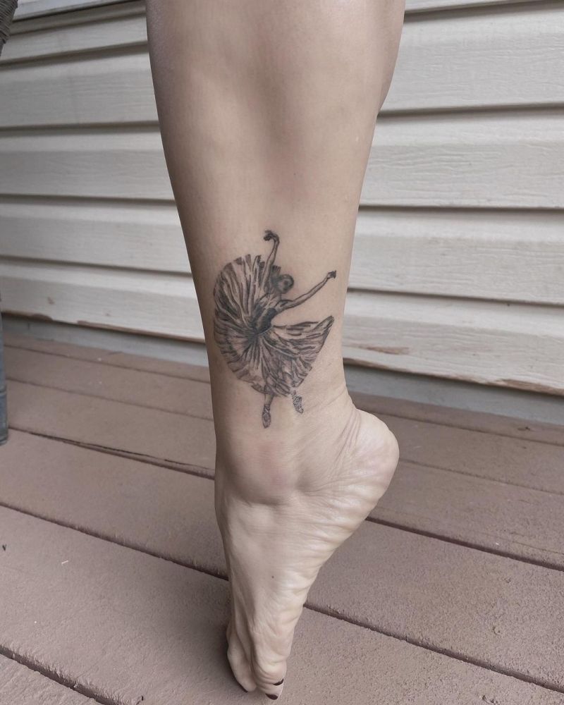 30 Pretty Ballerina Tattoos You Will Love