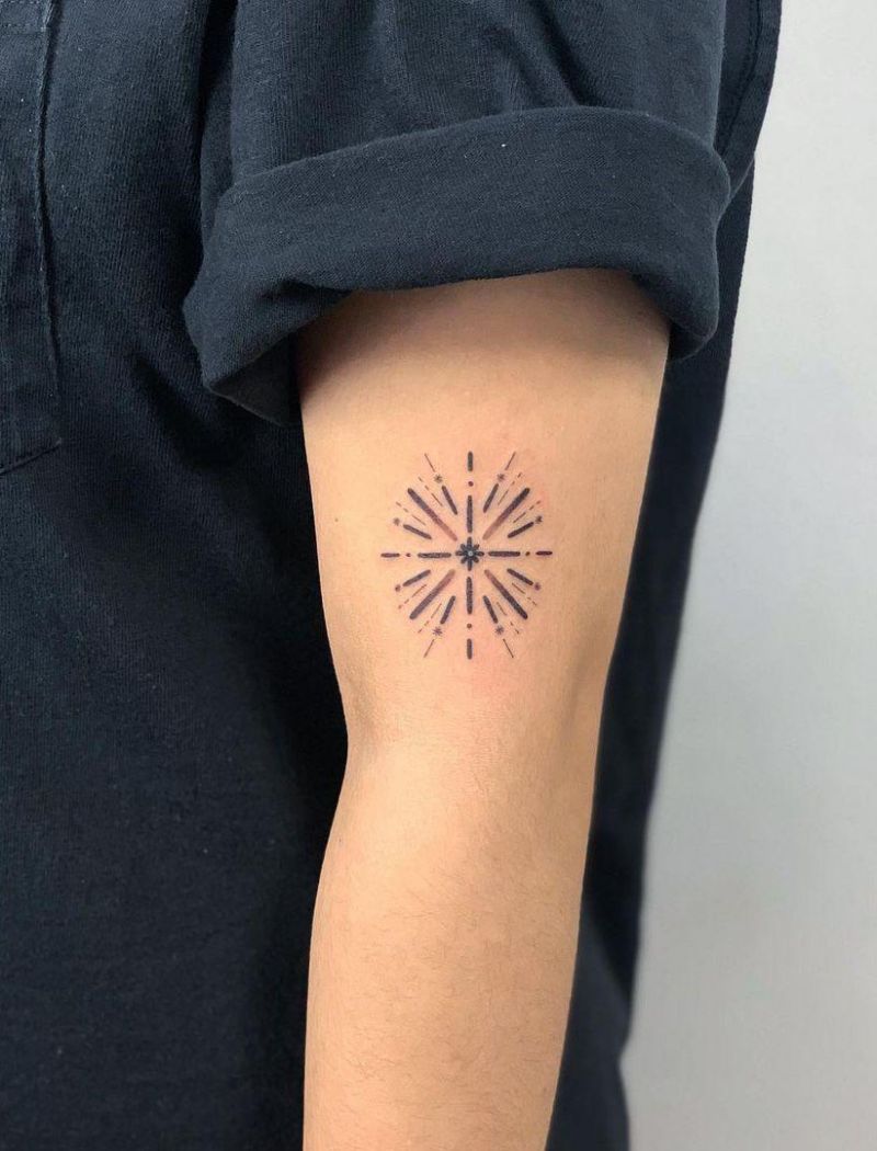 30 Pretty Fireworks Tattoos Improve Your Temperament