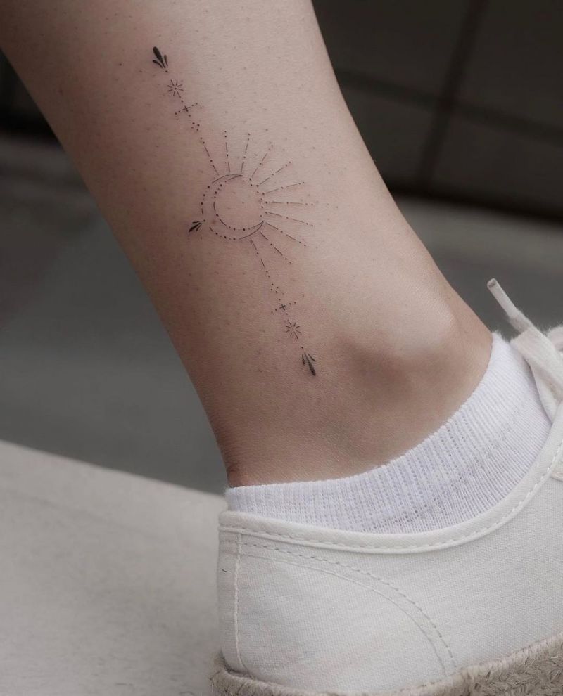 30 Pretty Moon Tattoos You Will Love