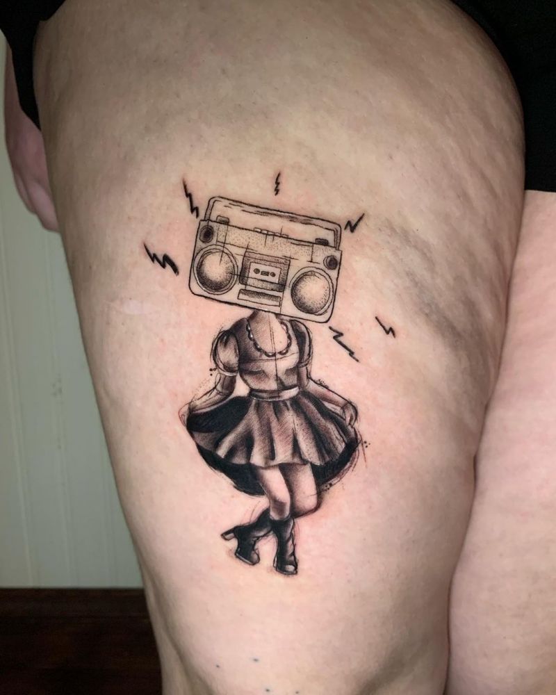 30 Pretty Music Tattoos to Inspire You