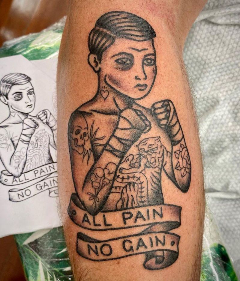 30 Pretty Boxing Tattoos Make You Strong