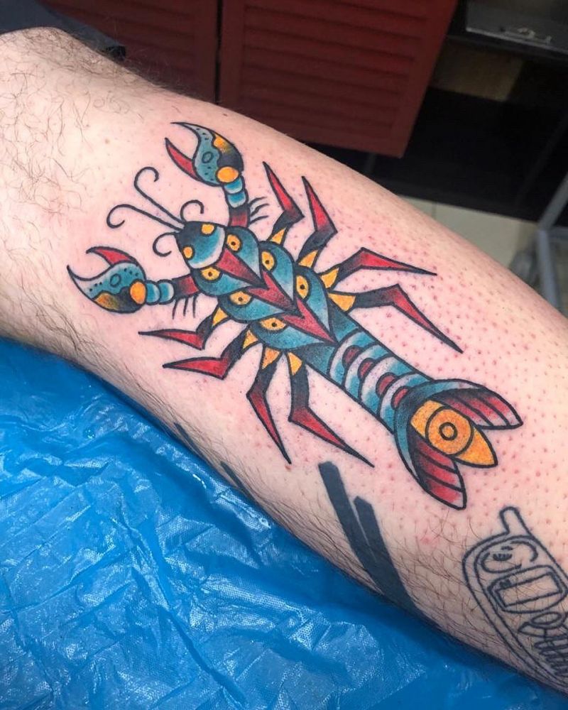 30 Pretty Crayfish Tattoos Make You Beautiful