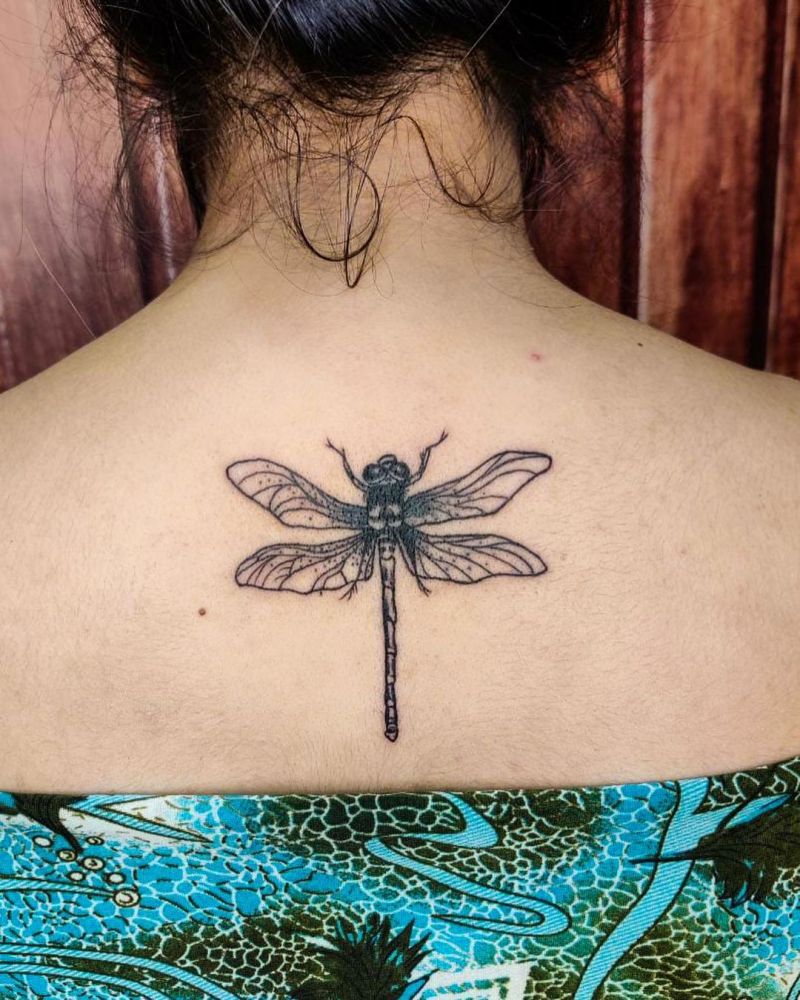 30 Pretty Dragonfly Tattoos You Will Love