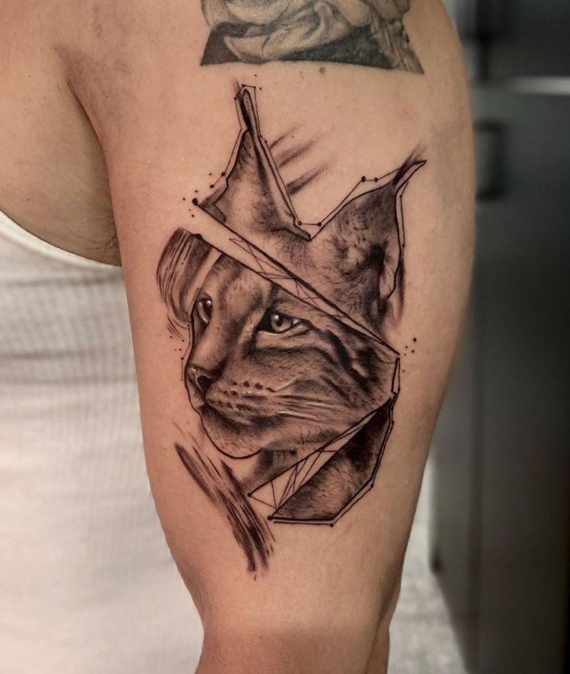 30 Pretty Lynx Tattoos You Will Love