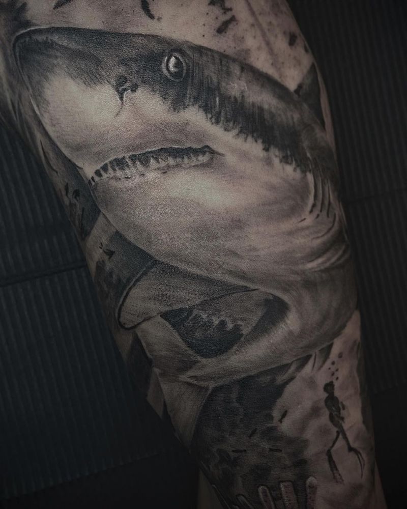 30 Pretty Shark Tattoos Enhance Your Personality