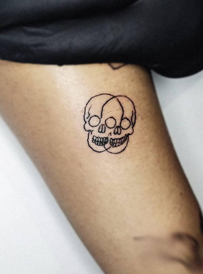 30 Gorgeous Skull Tattoos to Inspire You