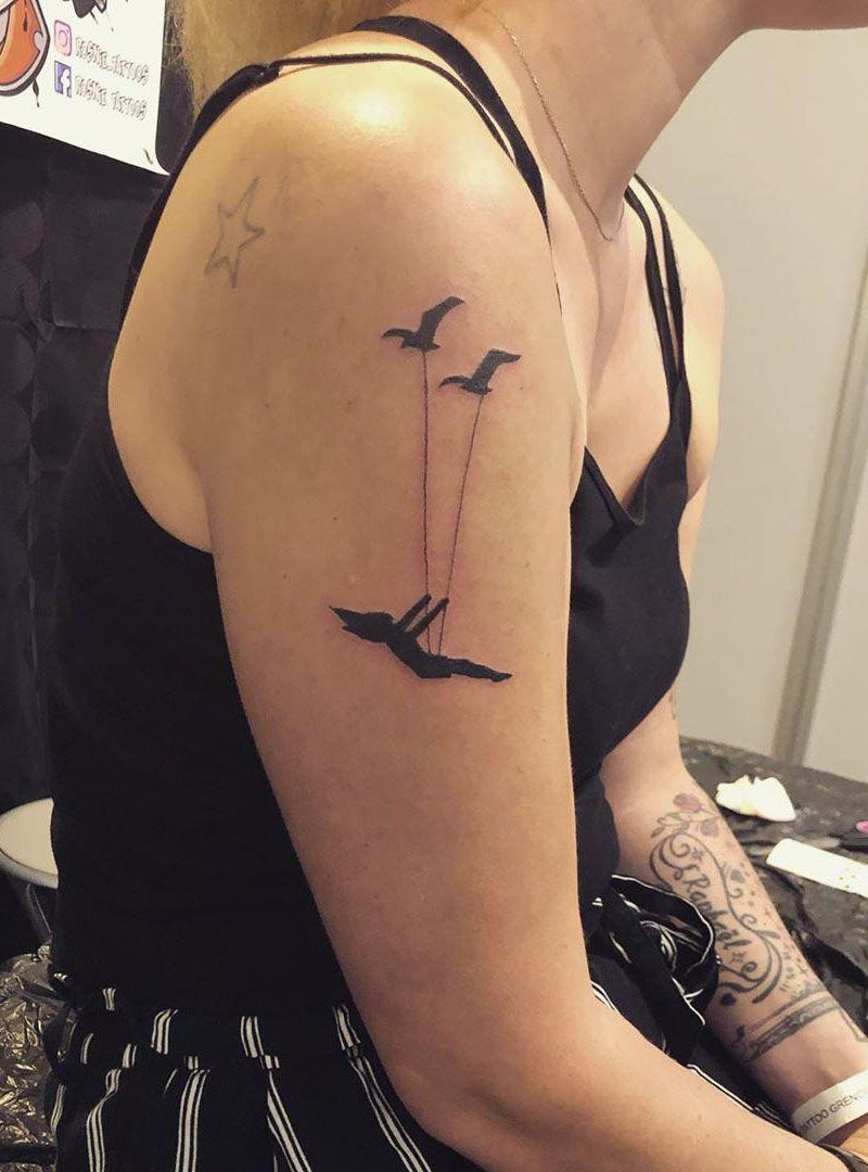 30 Gorgeous Swing Tattoos You Must Try