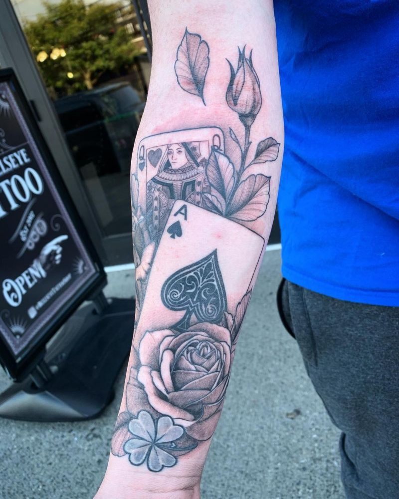 30 Pretty Ace of spades Tattoos to Inspire You