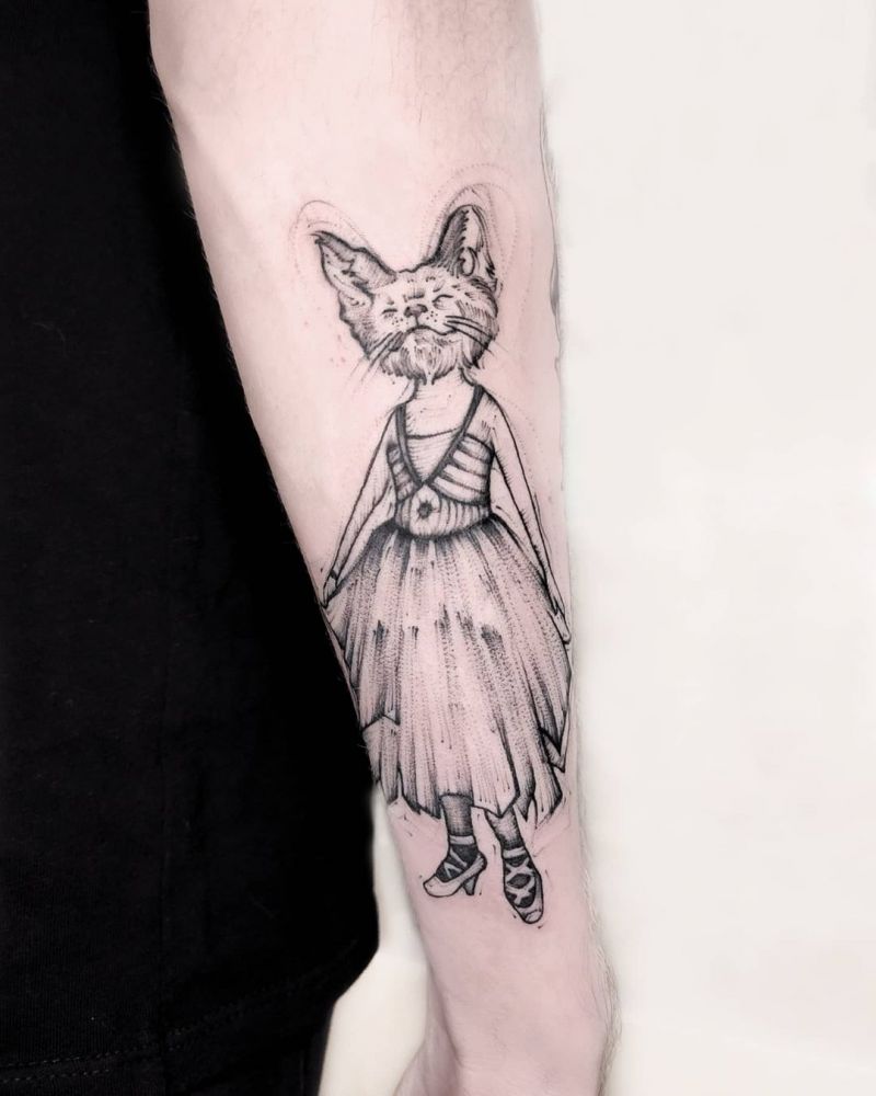 30 Pretty Ballerina Tattoos You Will Love