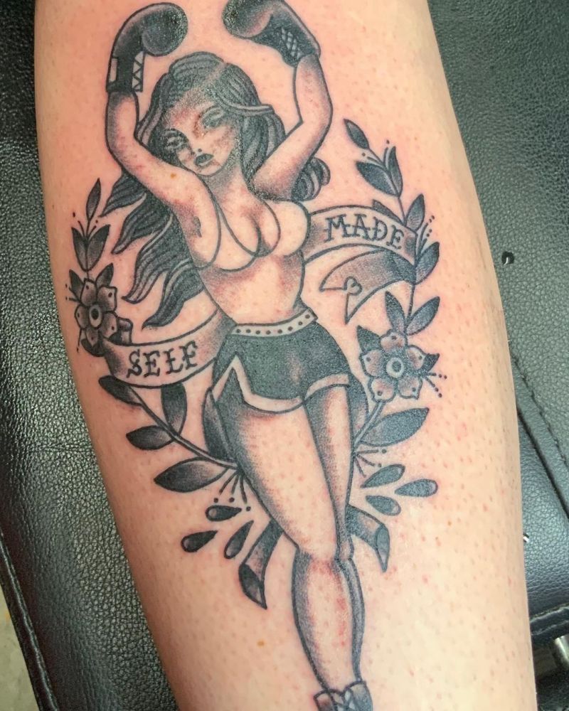 30 Pretty Boxing Tattoos Make You Strong