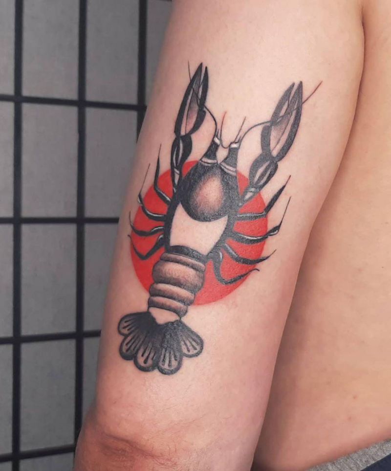 30 Pretty Crayfish Tattoos Make You Beautiful