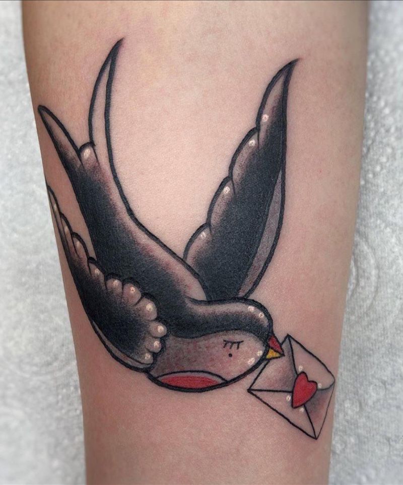 30 Pretty Envelope Tattoos Show Your Temperament