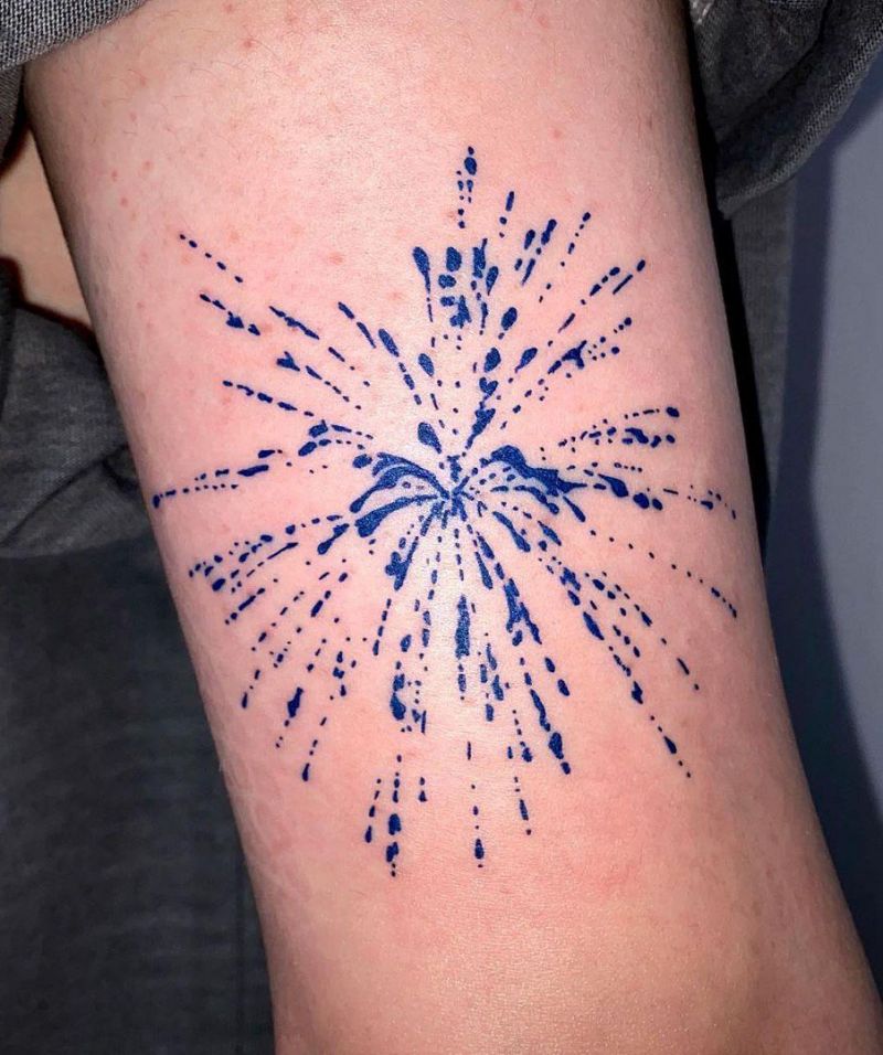 30 Pretty Fireworks Tattoos Improve Your Temperament