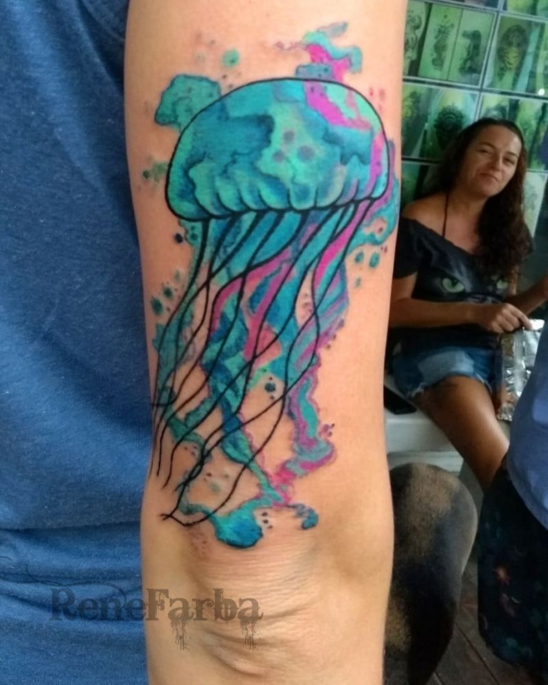 30 Pretty Jellyfish Tattoos You Must Try