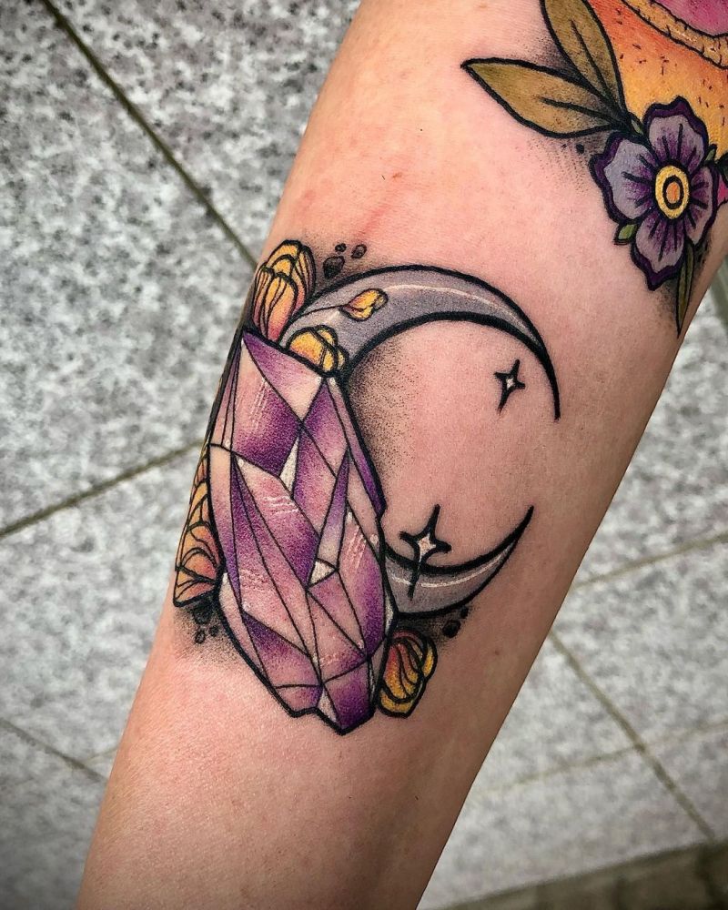 30 Pretty Moon Tattoos You Will Love