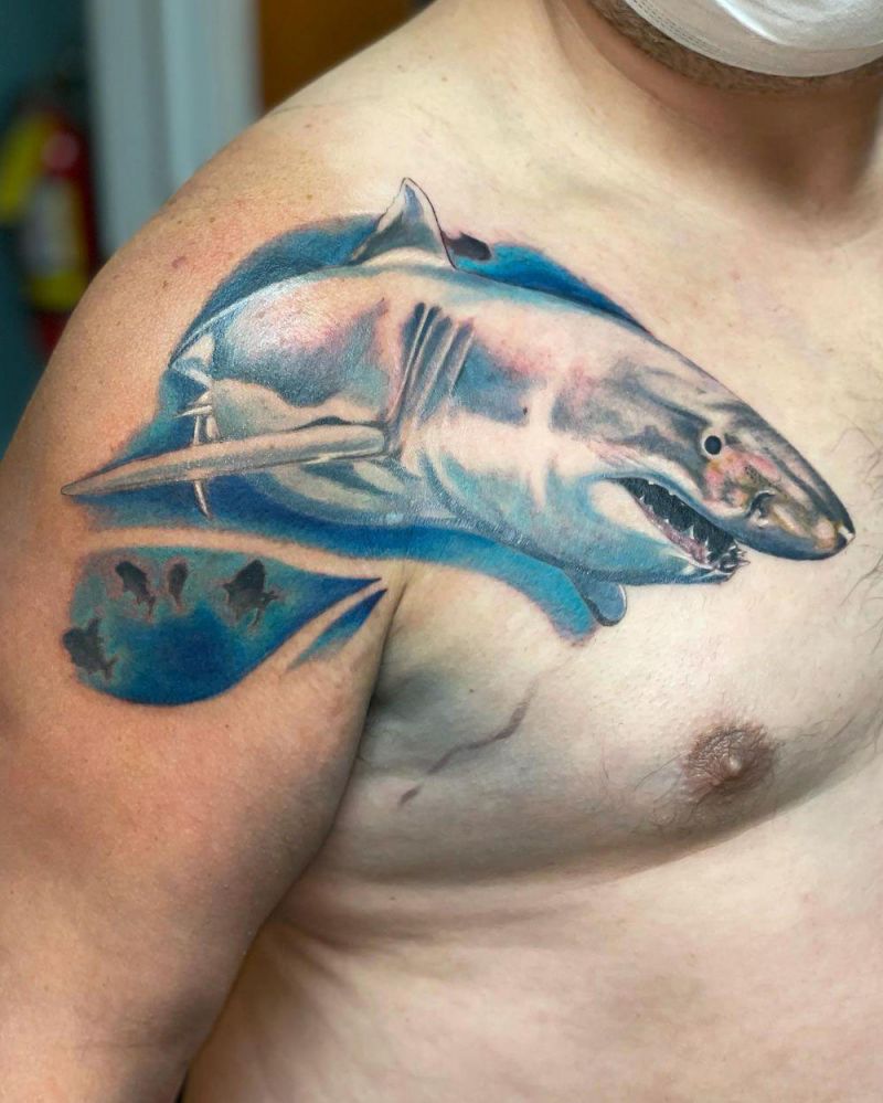 30 Pretty Shark Tattoos Enhance Your Personality