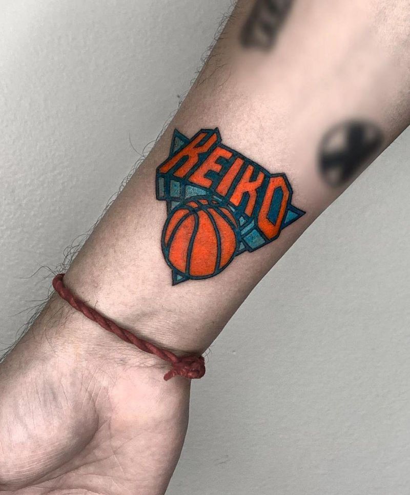 30 Pretty Basketball Tattoos for Inspiration