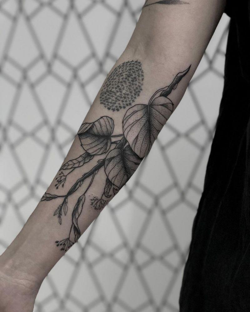 30 Pretty Branch Tattoos You Must Try