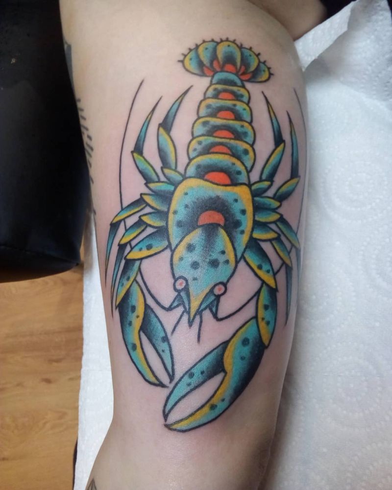 30 Pretty Crayfish Tattoos Make You Beautiful