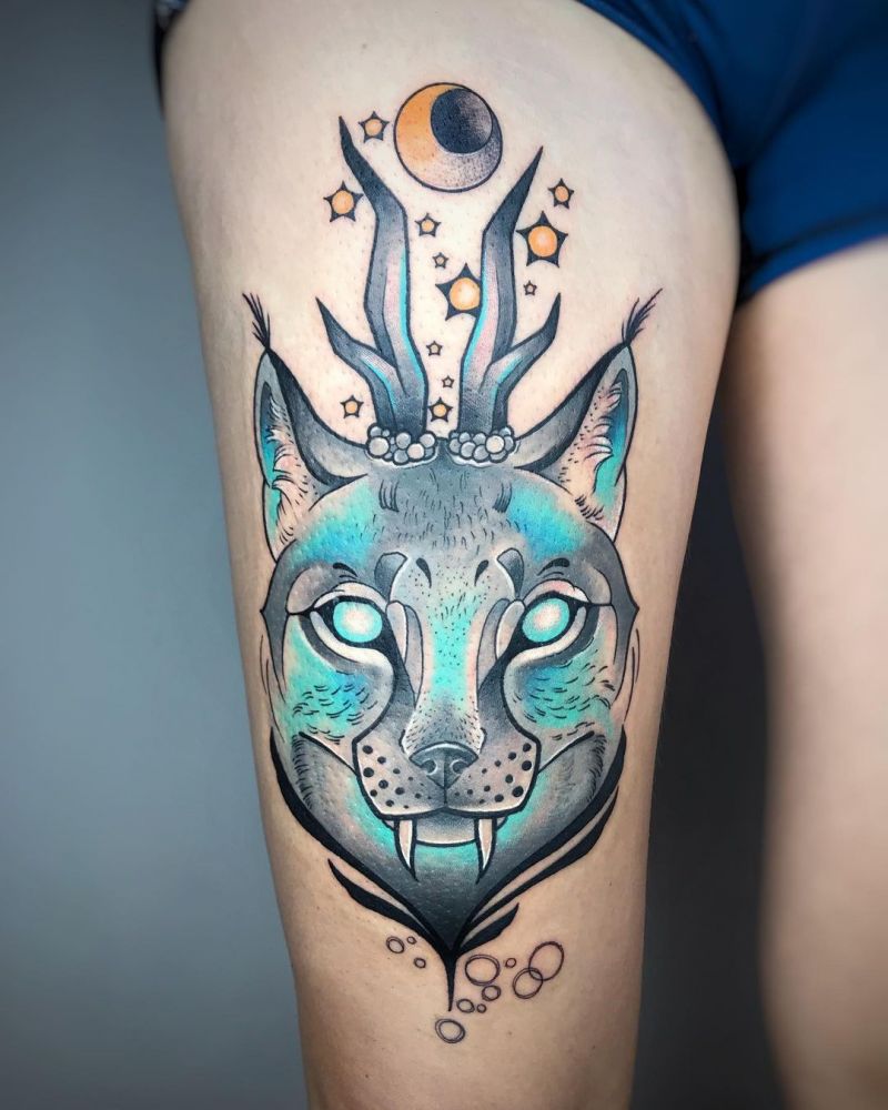 30 Pretty Lynx Tattoos You Will Love