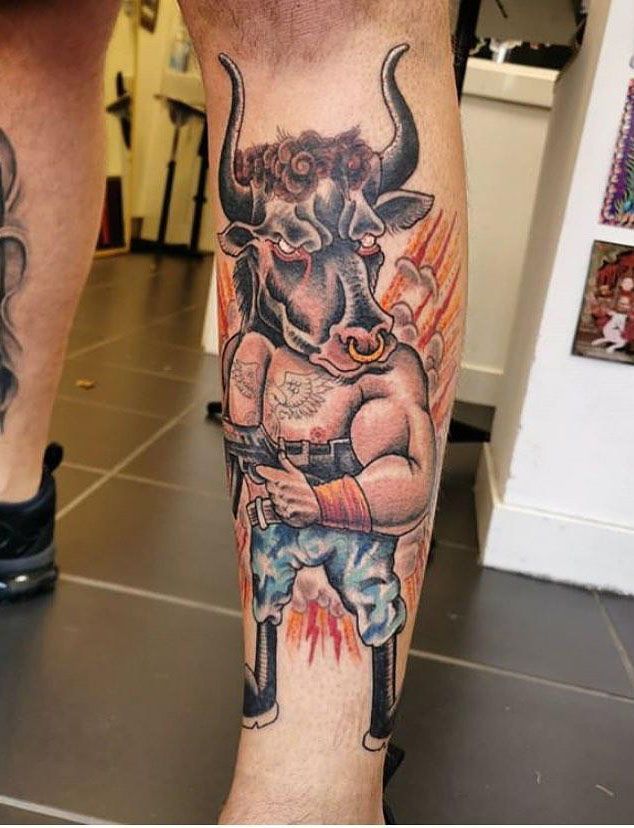 30 Superb Minotaur Tattoos to Inspire You