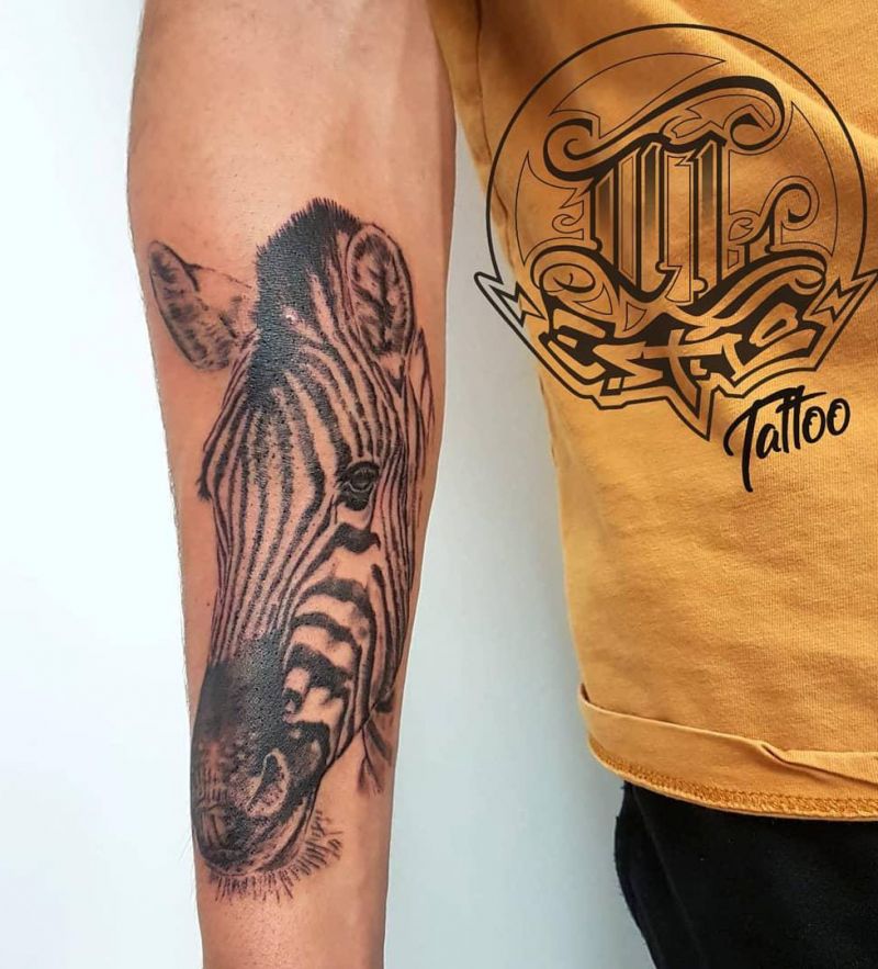 30 Pretty Zebra Tattoos You Must Try