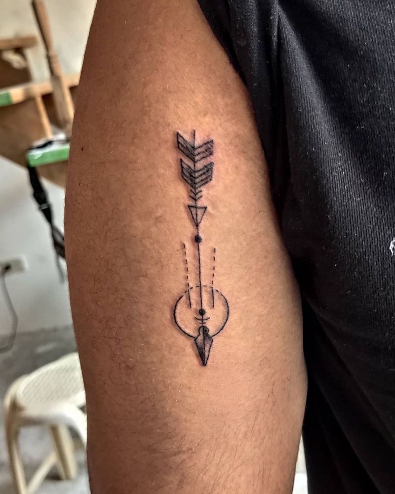 30 Pretty Arrow Tattoos Improve Your Temperament