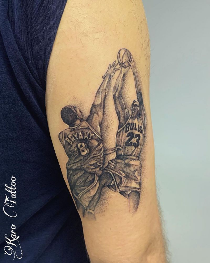 30 Pretty Basketball Tattoos for Inspiration