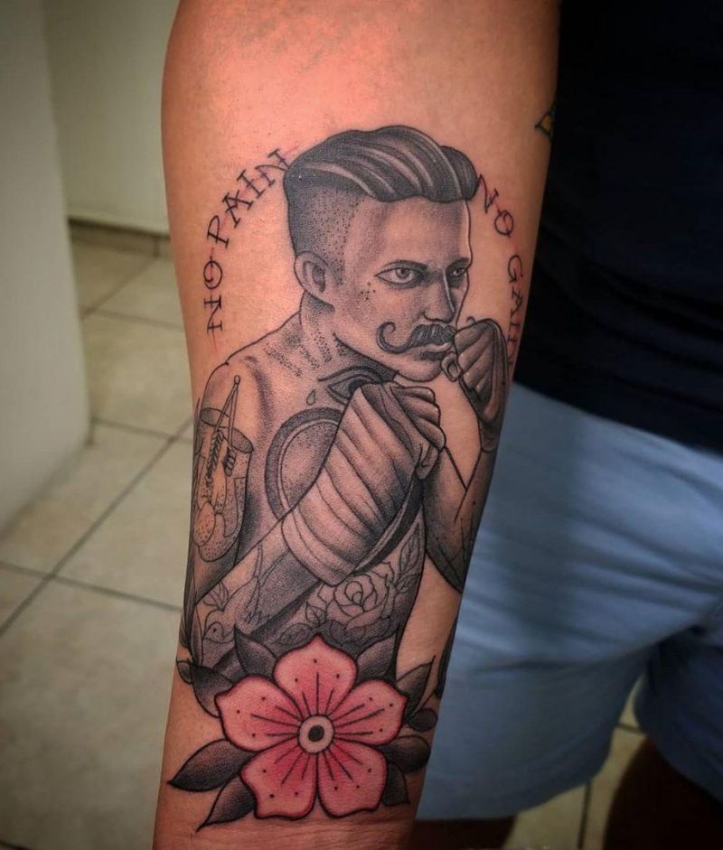 30 Pretty Boxing Tattoos Make You Strong