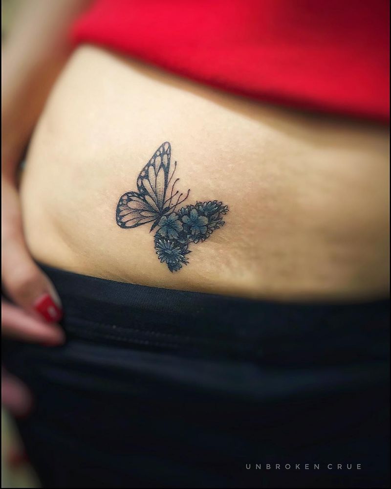 30 Pretty Butterfly Tattoos for Inspiration