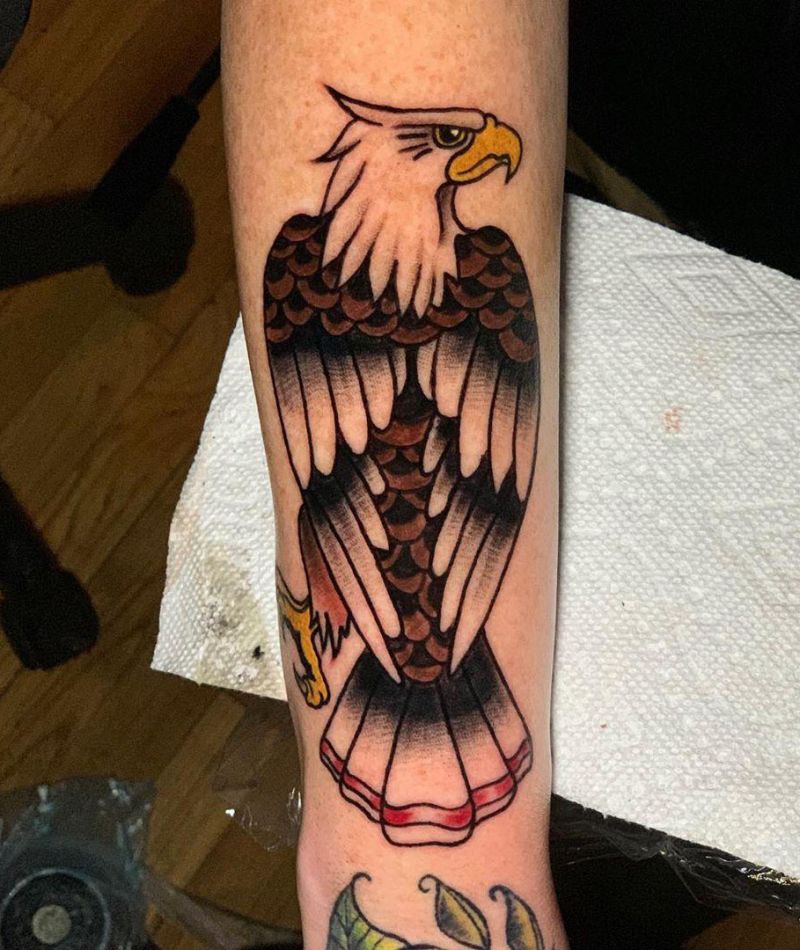 30 Pretty Eagle Tattoos Show Your Temperament