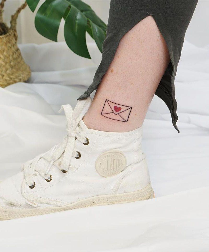 30 Pretty Envelope Tattoos Show Your Temperament