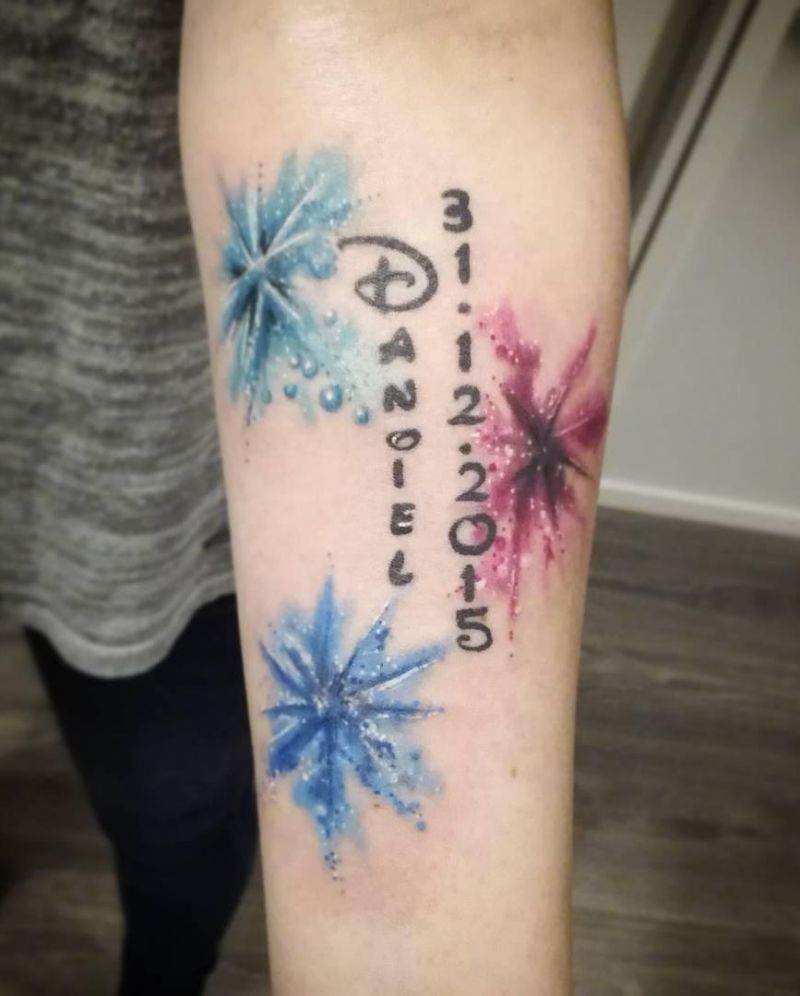 30 Pretty Fireworks Tattoos Improve Your Temperament